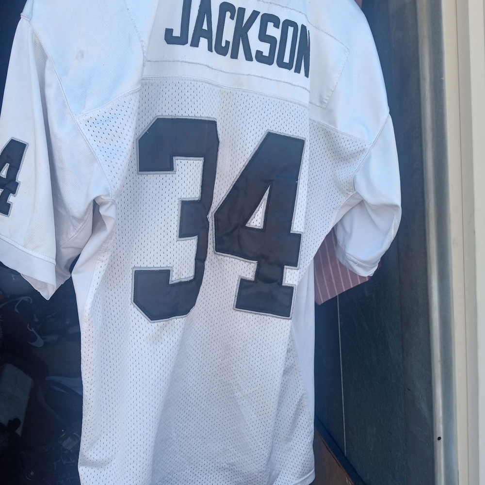 Mitchell & Ness White and Black Jersey